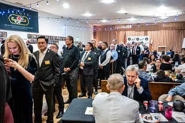 buffet line